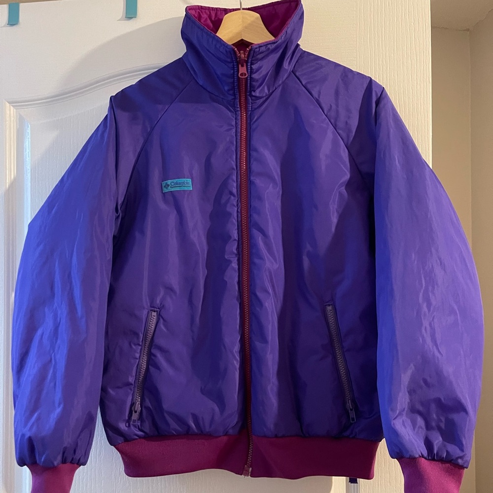 Columbia Women's Vibrant Purple Puffer Jacket - Picture 4 of 4